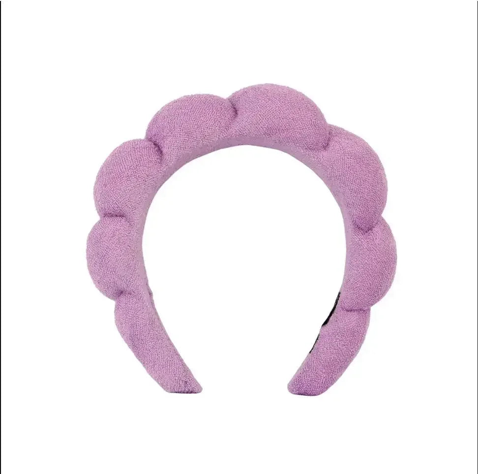 Lot de 1/2/3 Bandeaux de Lavage Élégants, Bracelets et Chouchous pour le Spa, le Lavage du Visage, le Maquillage, la Douche et les Soins de la Peau