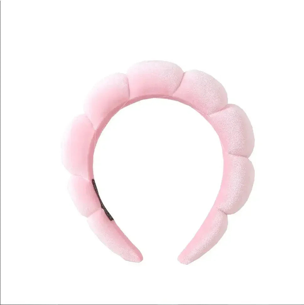 Lot de 1/2/3 Bandeaux de Lavage Élégants, Bracelets et Chouchous pour le Spa, le Lavage du Visage, le Maquillage, la Douche et les Soins de la Peau