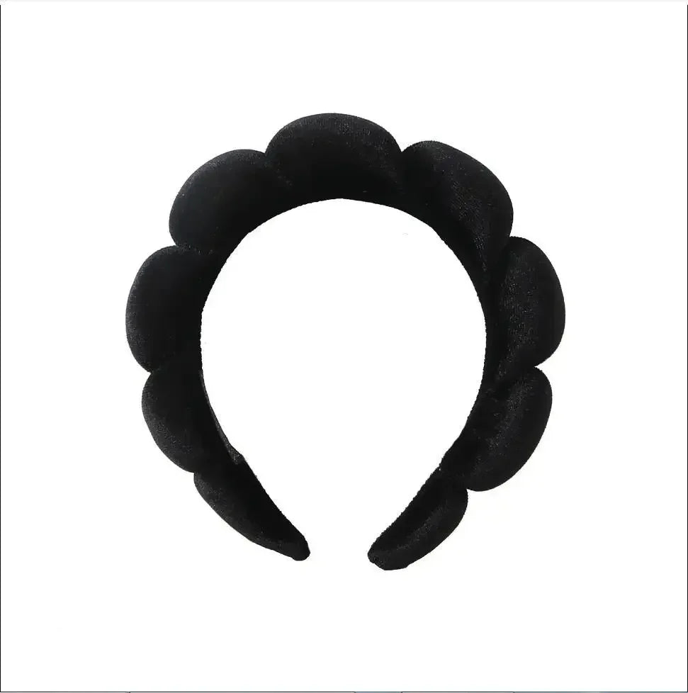 Lot de 1/2/3 Bandeaux de Lavage Élégants, Bracelets et Chouchous pour le Spa, le Lavage du Visage, le Maquillage, la Douche et les Soins de la Peau